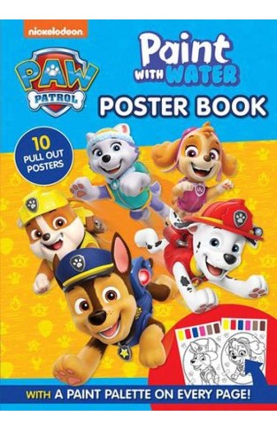 PAW PATROL PAINT WITH WATER BOOK